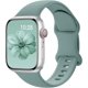 thumbnail image 1 of Correas para Apple Watch de 38 mm, 40 mm y 41 mm, correas de silicona mejoradas para iWatch Series 9, 8, 7, 6, 5, 4, 3, 2, 1 SE Ultra, Ultra 2 y verde aguja de pino, 1 of 4