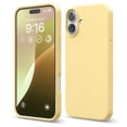 thumbnail image 1 of Funda de teléfono Elago compatible con iPhone 16 Plus de silicona amarilla, 1 of 9