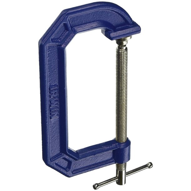 IRWIN Tools QUICKGRIP CClamp, 5inch (225105), Larger handle on this