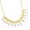 Yellow, variant on HUANLEDASH Natural Shell Necklace Ultralight All-Match Easy-wearing Handmade Crochet Shell Choker Collar Women Jewelry Accessories