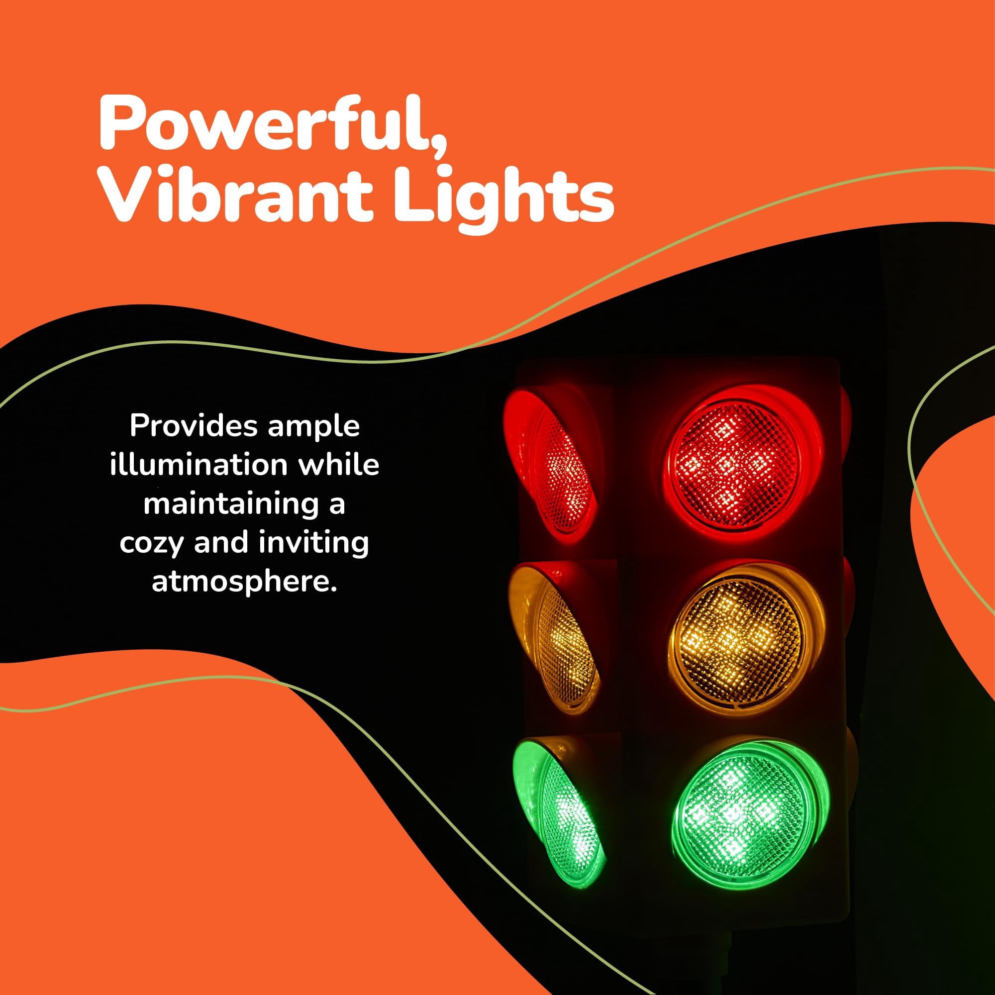 ArtCreativity Traffic Light for Kids & Teachers,  8 Modes, Remote Control