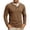 AB479 Coffee, variant on Fall T-Shirts For Mens Breathable Henley Neck Tops Men Solid T Shirts For Casual Wear Size S