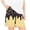 Black, variant on Birthday Party Casual Pants for Kids, Ice Cream Cake Print Elastic Waistband with Pockets, Loose Fit Summer Shorts, Cotton, Breathable Lightweight