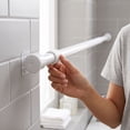 thumbnail image 5 of Tension Rod 20 to 36 Inch,2Pcs White Tension Rod Tension Curtain Rod,Spring Tension Rod No Drilling Adjustable Curtain Rod for Window,Kitchen,Closet,Doorway,Tension Curtain Rods No Drilling., 5 of 9