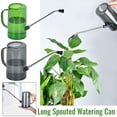 thumbnail image 2 of JilgTeok Watering Can for Indoor Outdoor Plants, Plastic Plant Watering with Removable Nozzle, Small Watering Cans for House Plant Garden Flower, Long Spout Water Can for Watering Plants(1000ml), 2 of 7