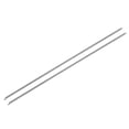 thumbnail image 1 of Uxcell 2 Pack Ressorts d'Extension 0.8x4x300mm, Ressort de Compression en Acier Inoxydable 304 avec Double Crochet pour Réparations Industrielles Maison Argent, 1 of 6