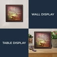 thumbnail image 3 of Crossroads Traditional Brown Glass Tabletop Décor, 3 of 8