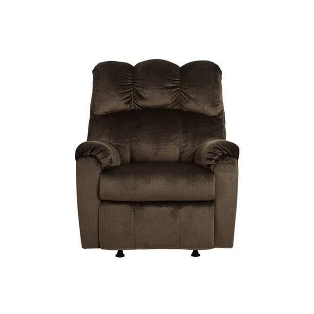 Signature Design by Ashley Foxfield Rocker Recliner in Chocolate