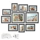 thumbnail image 1 of Set de 10 marcos de fotos SONGMICS con 16 alfombrillas, 8 x 10, 5 x 7 x 6 pulgadas, 1 of 7