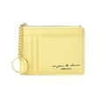 thumbnail image 1 of Card Sleeve Zipper Classify Storing Faux Leather 8 Card Compartment Women Men Change Purse Daily Use, 1 of 11