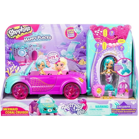 Shopkins Happy Places Sirena Convertible, Multicolor (B07DYL Shopkins Shopkins