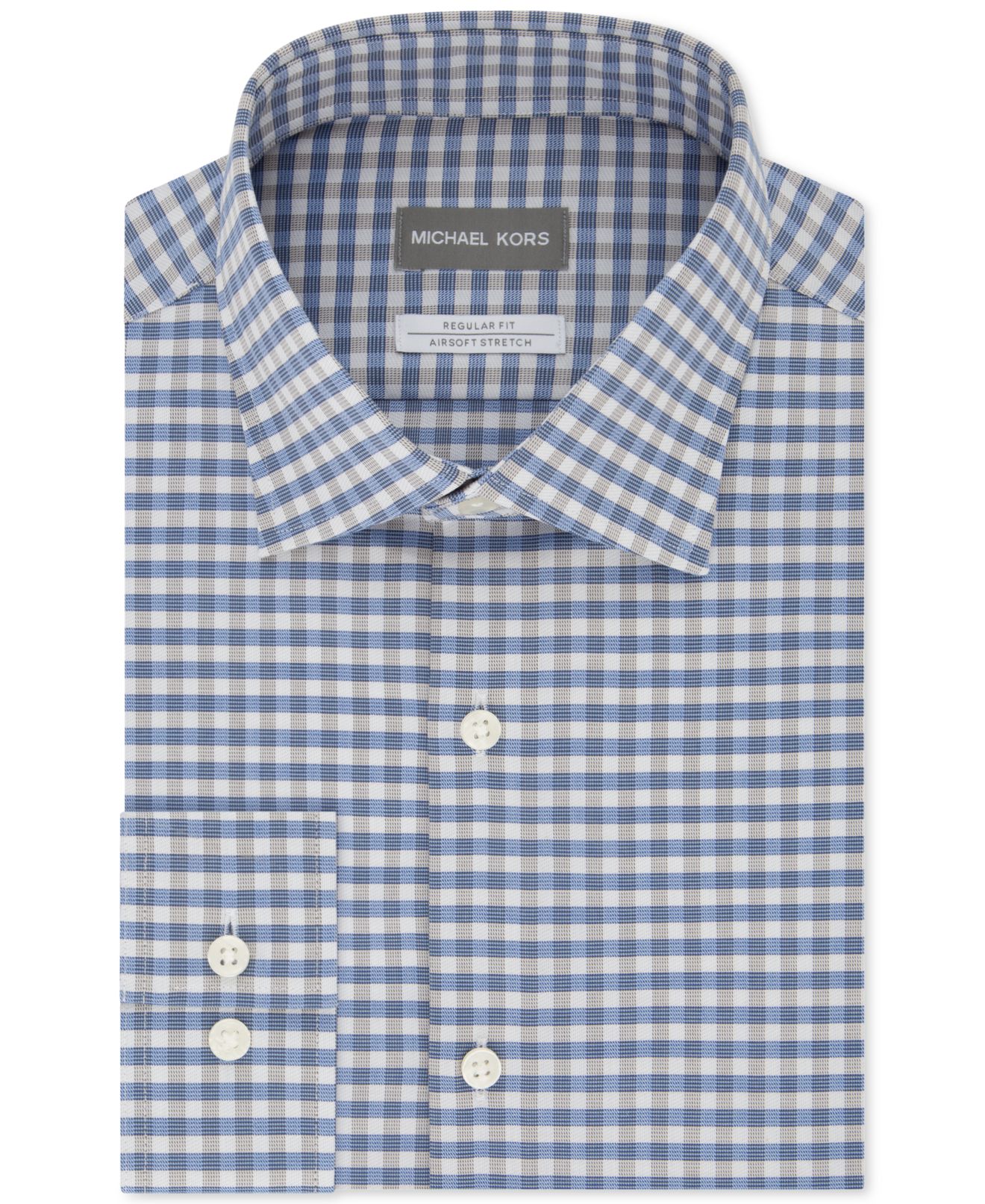 Michael Kors Mens Dress Shirt Classic 