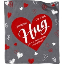 Get Well Gifts for Women, Inspirational Gifts Blanket, Healing Blanket for Women, Feel Better After Surgery Gifts, Soft Warm Hug Blanket Throw 60"x50"