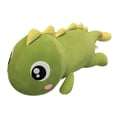 thumbnail image 3 of Lindo animal de peluche de peluche de peluche de juguete de peluche de dinosaurios suaves para espalda amarilla, 3 of 9
