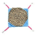 thumbnail image 2 of Pets Hamster Rabbit Double Layer Owl Heart Hammock Nests Hanging Blanket Mat Bed, 2 of 8