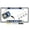 Chrome - Style 1, variant on [Officially Licensed Product] - U.S. Navy Retired with Eagle, Anchor Logo - Domed Custom-Made Personalized Narrow (Thin) Top 4 Hole Metal Car License Plate Frame with Free caps - Chrome (Qty:1 Frame)