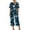 Dark Blue, variant on yievot Womens Pajama Sets Short Sleeve Shirt and Capri Soft Pajama Sets with Pockets 2 Piece Sleepwear Loungewear