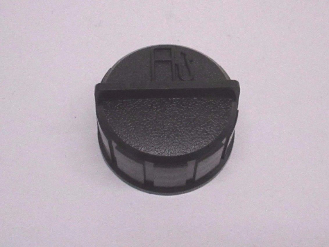 Genuine Tecumseh 37844 Fuel Gas Cap Universal 13/4" ID Black OEM