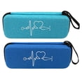 thumbnail image 4 of 1pc Stethoscope Case Portable Bag Shockproof Stethoscope Box Multifunctional Portable Stethoscope Case Compatible for 3M Litш (Sky-blue), 4 of 8
