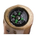 thumbnail image 5 of Take A Hike Wooden Walking Stick with Compass and Pouch - Bear, 5 of 5