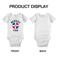 thumbnail image 3 of Newest Dominican National Soccer Team Fan Boy Girl Bodysuits (White, 6-12 Months), 3 of 5