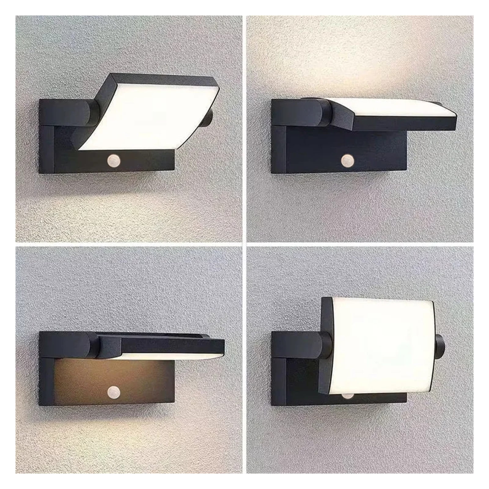 LED Outdoor Wall Light 24W IP65 Waterproof Motion Sensor Wall Lamp Modern Indoor Home Balcony Porch Garden Decoration Lighting