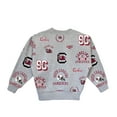 thumbnail image 3 of Girls Youth Gameday Couture  Heather Gray South Carolina Gamecocks Always On Repeat Pullover Sweatshirt, 3 of 3
