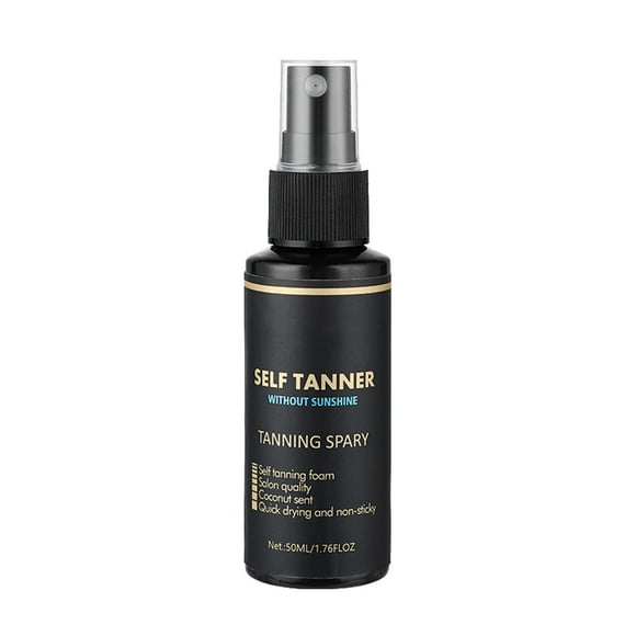 WIFKLSIIPG 50ml Moisturizing Tan Spray and Massage Lotion Set for Sun Kissed and Bronze Skin