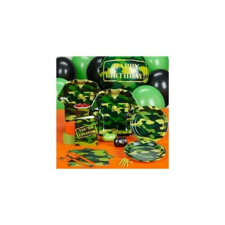 Costumes 192154 Camo Gear Standard Party Pack