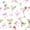 Pink White 3, variant on Manfei Sketch Seashell Bow 7-Piece Twin Bedding,Starfish Coral Ocean Bedding Comforter Set,Colorful Stars Reversible
