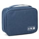 thumbnail image 1 of Bolsa de Almacenamiento de Cable de Datos Digitales Bolsa de Almacenamiento de Accesorios Electrónicos Multifuncional Portátil, Azul, 1 of 5