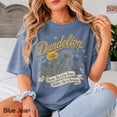 thumbnail image 4 of Dandelion Wildflower Country Music Shirt, Born to Live Free Western Graphic Tee, Boho Cowgirl Gift, 4 of 9