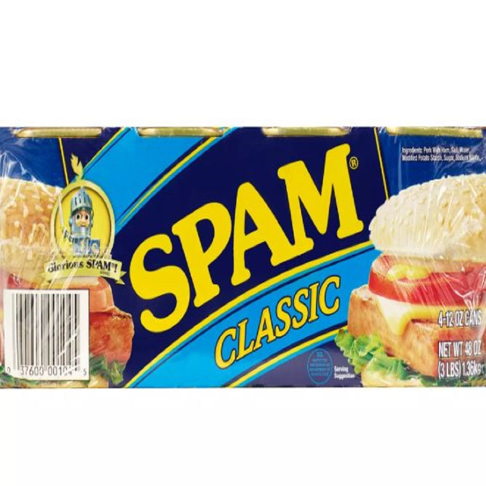 SPAM Classic, 12 oz (2 Pack Canned) 