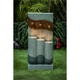 thumbnail image 2 of LuxenHome Fontaine de Patio en Ciment Moderne, 2 of 7