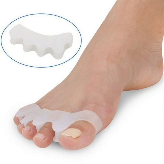 1Pair Gel Toes Separators Orthotics Stretchers Align Correct Overlapping Toes WA
