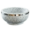 thumbnail image 5 of Clearance! Under $20 Bimbap Bowls Stone Bowl with Wood Base and Aluminum Tongs Dolsot Pot Stone Bowl Sizzling Hot Pot for Soup Rice Stew, 5 of 8