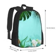thumbnail image 2 of Balery Tropical Pineapple Backpack for Men and Women - Durable 600D Oxford Cloth -Large Capacity, Water-Resistant School, Travel, and Hiking Bag, 2 of 9
