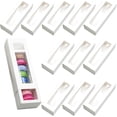 thumbnail image 1 of Caja de macarrones TUNC Caja de galletas de 12 piezas con ventana blanco, 1 of 5