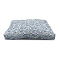 thumbnail image 4 of Yellow and Blue Pet House, Mosaic Portuguese Azulejo Mediterranean Effect, Outdoor & Indoor Portable Dog Kennel with Pillow and Cover, 5 Sizes, Violet Blue Mustard, by Ambesonne, 4 of 5