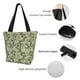 thumbnail image 4 of Balery Tropical Plants Green Bolsa de Hombro con Diseño, Bolsa Grande y Duradera, Bolsa Versátil para Compras, 4 of 6