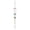 Blue-Green, variant on Gazing Ball Spiral Tail Wind Spinner Stabilizer Stainless Steel Glass Ball Wind Spinner Tail with Hanging Swivel Hook Sun Catcher for Indoor Outdoor Garden Decoration