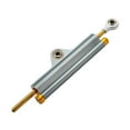 thumbnail image 1 of Amortiguador de dirección de motocicleta genérico con soporte de montaje Control de seguridad de aluminio Gris, 1 of 8