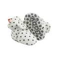 thumbnail image 2 of Cowsor Newborn Baby Boy Girl Soft Fleece Booties Stay On Infant Slippers Socks Shoe Non Skid Gripper Toddler First Walkers Winter Ankle Crib Shoes, 2 of 4