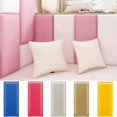 thumbnail image 1 of Tapis Mural Anti-collision pour Bébé Couleur Unie Mousse Imperméable Coussin Auto-Adhésif Rose Rouge, 1 of 7