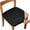 F, variante sur Housses de Siège de Chaise, Housses de Chaise Unies Brossées à Haute Élasticité, Housses de Chaise de Salle à Manger Douces, Confortables, Imperméables et Antitaches, Lavables à la Machine