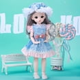 thumbnail image 1 of Muñeca 11.8in Fashion Muñeca Lovely Postable Toy Children Regalo de Cumpeados para para Niñas de 3 Años en Adelante, 1 of 5