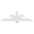thumbnail image 4 of 72"W x 21"H x 2"D x 6"F, 7/12 Pitch, Redmond Architectural Grade PVC Gable Bracket, 4 of 8
