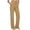 *Brown, variant on Women's High Waist Straight Leg Pants with Pockets,Casual Solid Color Pants for Work Black,Women's Plus M