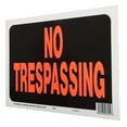 thumbnail image 5 of Hy-Ko 8.5 x 12 Plastic No Trespassing Property Sign, Bold Colors, 5 of 10