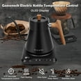 Ecorelax Electric 1L Gooseneck Kettle Precise ±1℉ Temperature Control